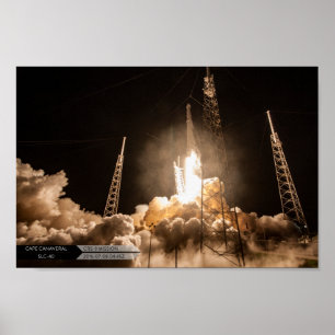SpX CRS-9 Launch Poster