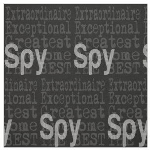 Spy Extraordinaire Fabric