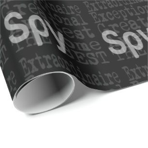 Spy Extraordinaire Wrapping Paper