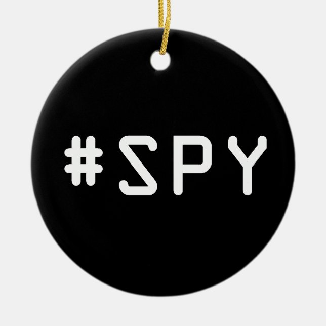 #SPY - Ornament (Front)