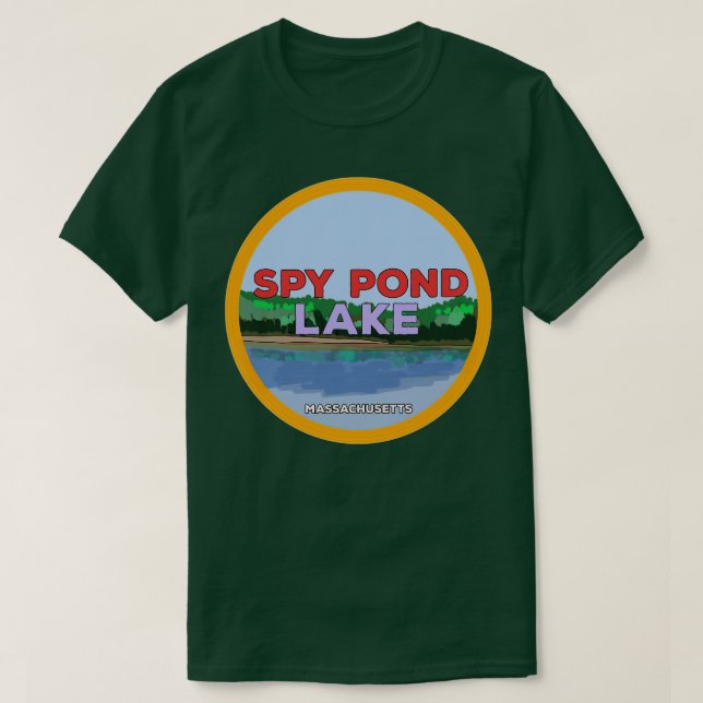 Spy Pond Massachusetts T-Shirt (Design Front)