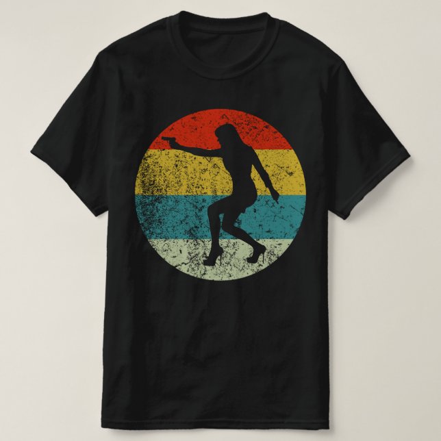 SPY WOMAN retro vintage silhouette 70S T-Shirt (Design Front)