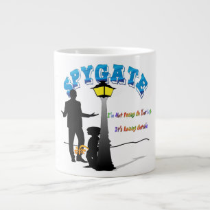 Spygate (It's Raining Outside) Large Coffee Mug