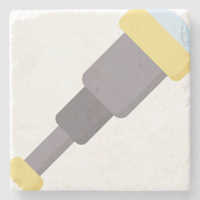 Spyglass Stone Coaster (Front)