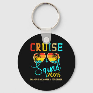 Squad Crew Cruise 2025 Summer Vacation Matching Fa Key Ring