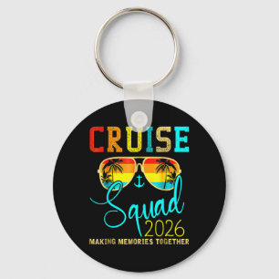 Squad Crew Cruise 2026 Summer Vacation Matching Key Ring