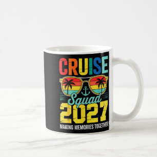 Squad Crew Cruise 2027 Summer Vacation Matching Coffee Mug