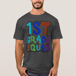Squad Design First Grade Crew T-Shirt