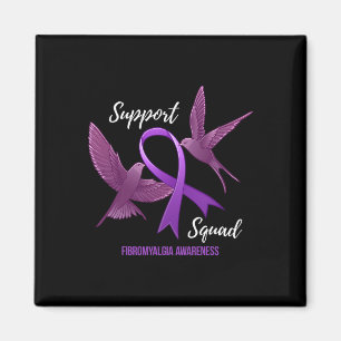 Squad Fibromyalgia Awareness Magnet