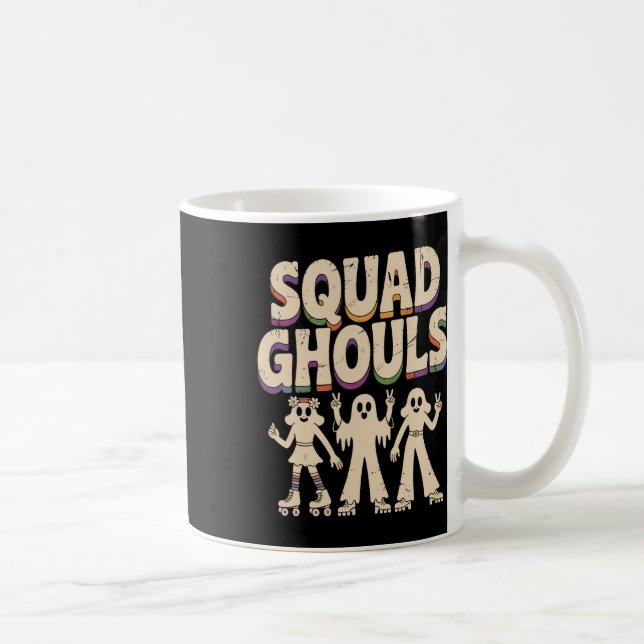 Squad Ghosts Matching Funny Halloween 3  Coffee Mug (Right)