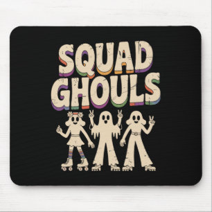 Squad Ghosts Matching Funny Halloween 3 Mouse Pad