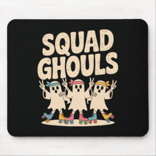 Squad Ghosts Matching Funny Halloween 6 Mouse Pad