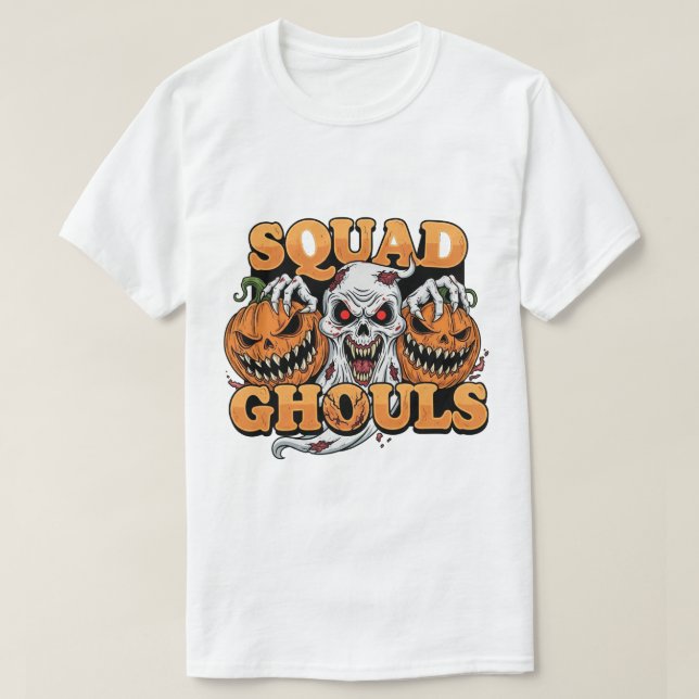 Squad Ghouls Halloween T-Shirt (Design Front)