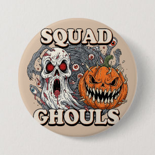 Squad Ghouls - Spooky Halloween 7.5 Cm Round Badge