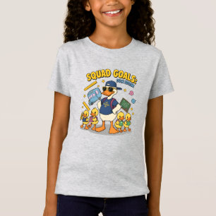 Squad Goals – Duck Family Back to School Shirt