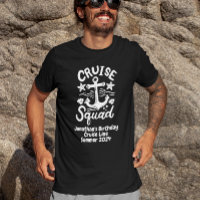 Squad Group Friends Custom Birthday White 