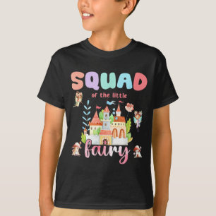 Squad Of The Little Fairy 1st Birthday Girl Fairyt T-Shirt