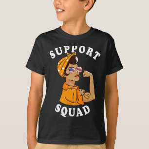 Squad Orange Wear Ms Multiple Sclerosis Awareness T-Shirt