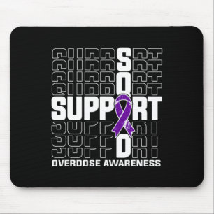 Squad Overdose Awareness 1 Mouse Pad