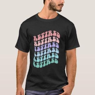 Squad RETIRED retro Vintage Not My Problem Anymore T-Shirt