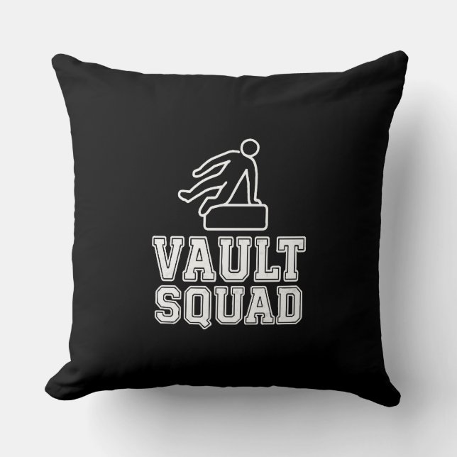 Squad Retro Gaming Pillow (Front)