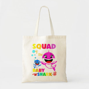 Squad Shark Squad Shark Family Mother's Day Tote Bag