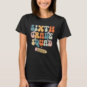 Squad Sixth Grade Teacher Back To School Vintage G T-Shirt