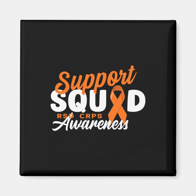 Squad Support I Reflex Dystrophy Pain Syndrome RSD Magnet (Front)