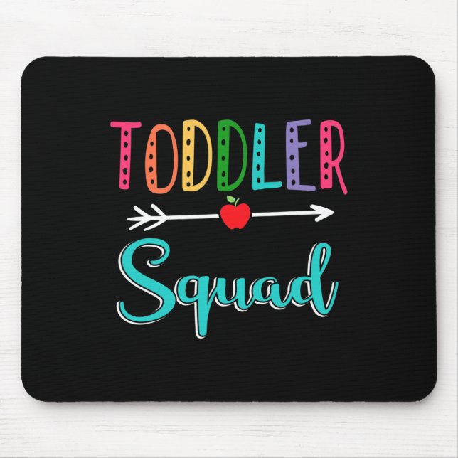 Squad Teacher Back To School  Mouse Pad (Front)