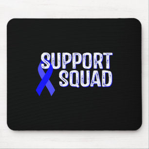 Squad Warrior Alopecia Areata Awareness Mouse Pad