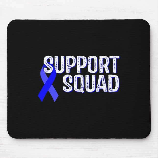 Squad Warrior Alopecia Areata Awareness  Mouse Pad (Front)