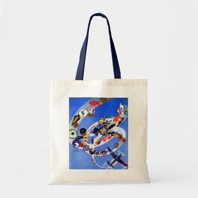 Squadron Insignia Tote Bag (Front)