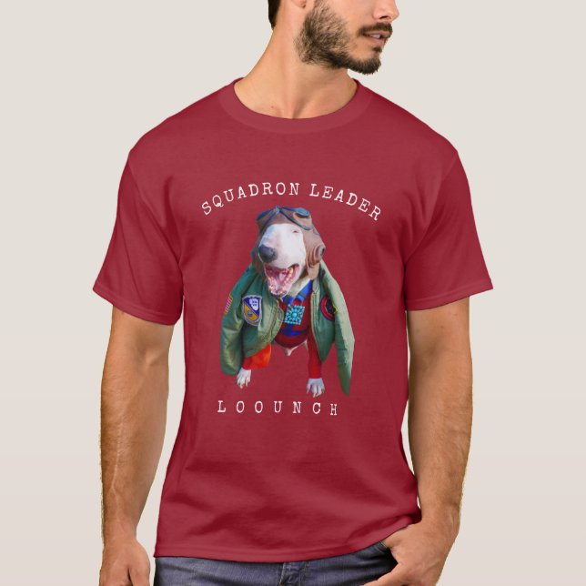 SQUADRON LEADER - LOOUNCH T-Shirt (Front)