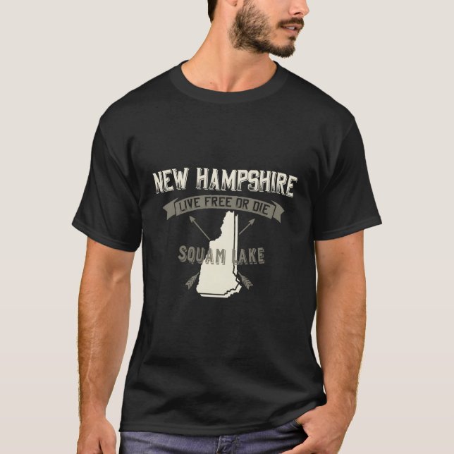 Squam Lake New Hampshire Product T-Shirt (Front)