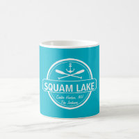 Squam Lake NH personalised town, name and anchor