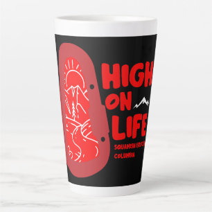 Squamish Alpinism Canada Latte Mug