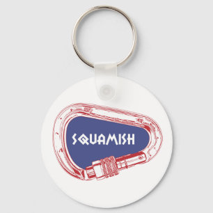 Squamish Climbing Carabiner Key Ring