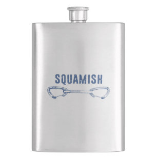 Squamish Climbing Quickdraw Hip Flask