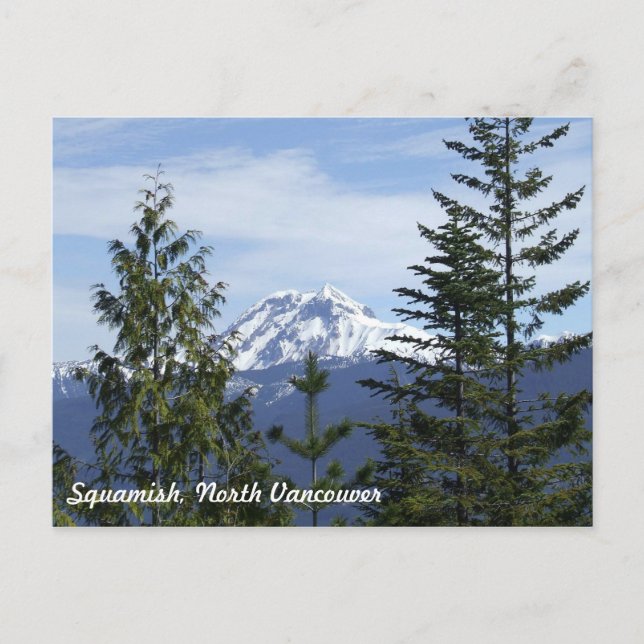 Squamish, North Vancouver Postcard (Front)