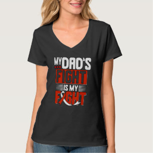 Squamous Cell Carcinoma Dads Fight SCC Ribbon Awar T-Shirt