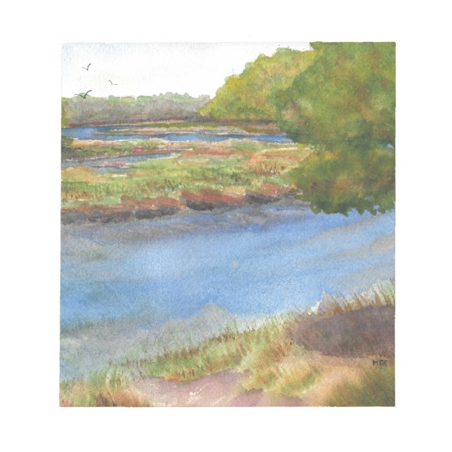 squamscott river at newfields july 31 2015 notepad (Front)
