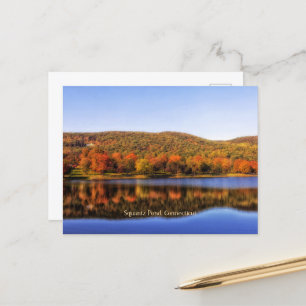 Squantz Pond, Connecticut Postcard