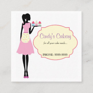 Square, 2.5" x 2.5", Standard Matte Square Business Card