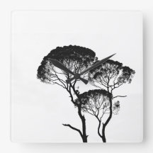 Square Acrylic Wall Clock