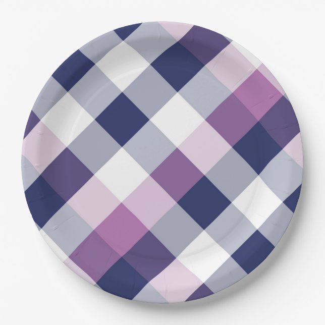 Square and color 5 paper plate (Front)