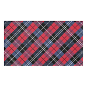 Square and colour name tag