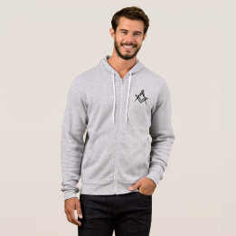 Square and Compass Freemason Masonry Masonic Hoodie