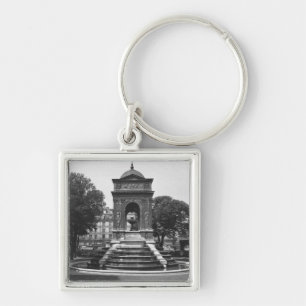 Square and fountain of Innocents, 1547 Key Ring