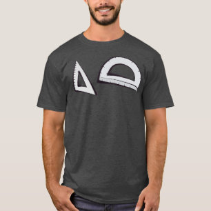 Square and Protractor T-Shirt