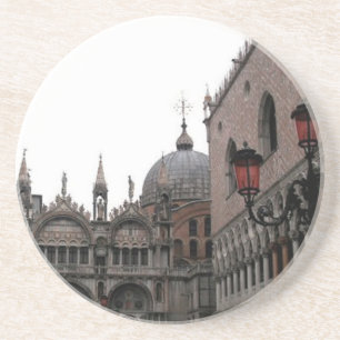 Square & Basilica of St Mark Coaster